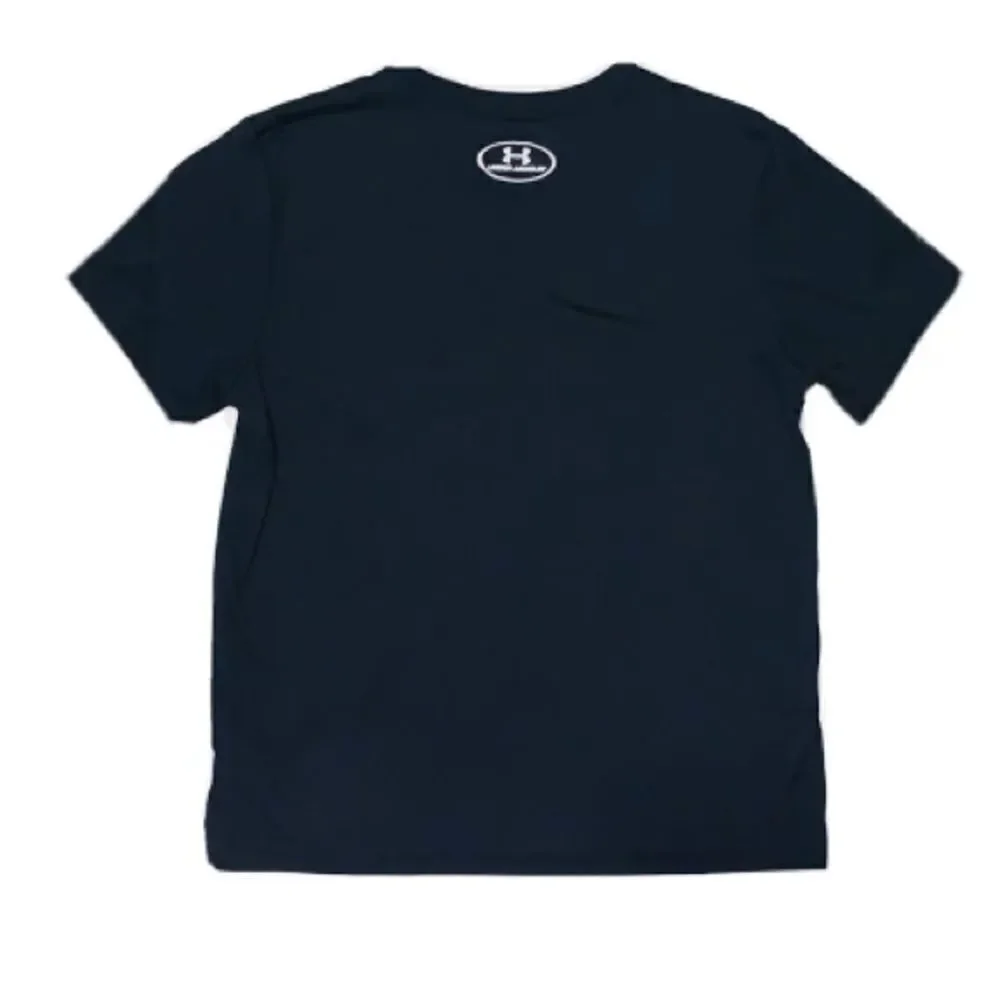 Boys Under Armour black t-shirt size L
